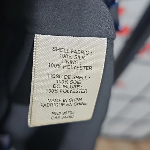 Rebecca Taylor Sleeveless Silk Black and Blue Floral Midi Dress Size 4 - Picture 7 of 8